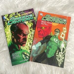 Green Lantern New 52 Vol 1 Senestro & Secret Origin Graphic Novel Lot DC Comics